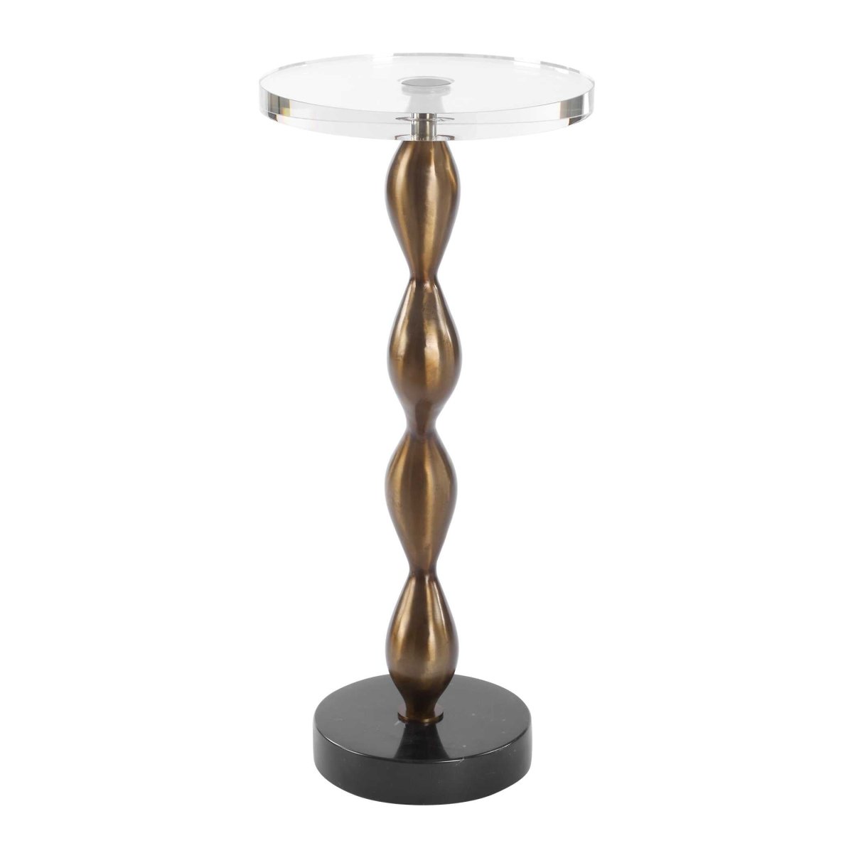 Remolino Bronze Drink Table - Uttermost - Drink Tables by Modest Hut
