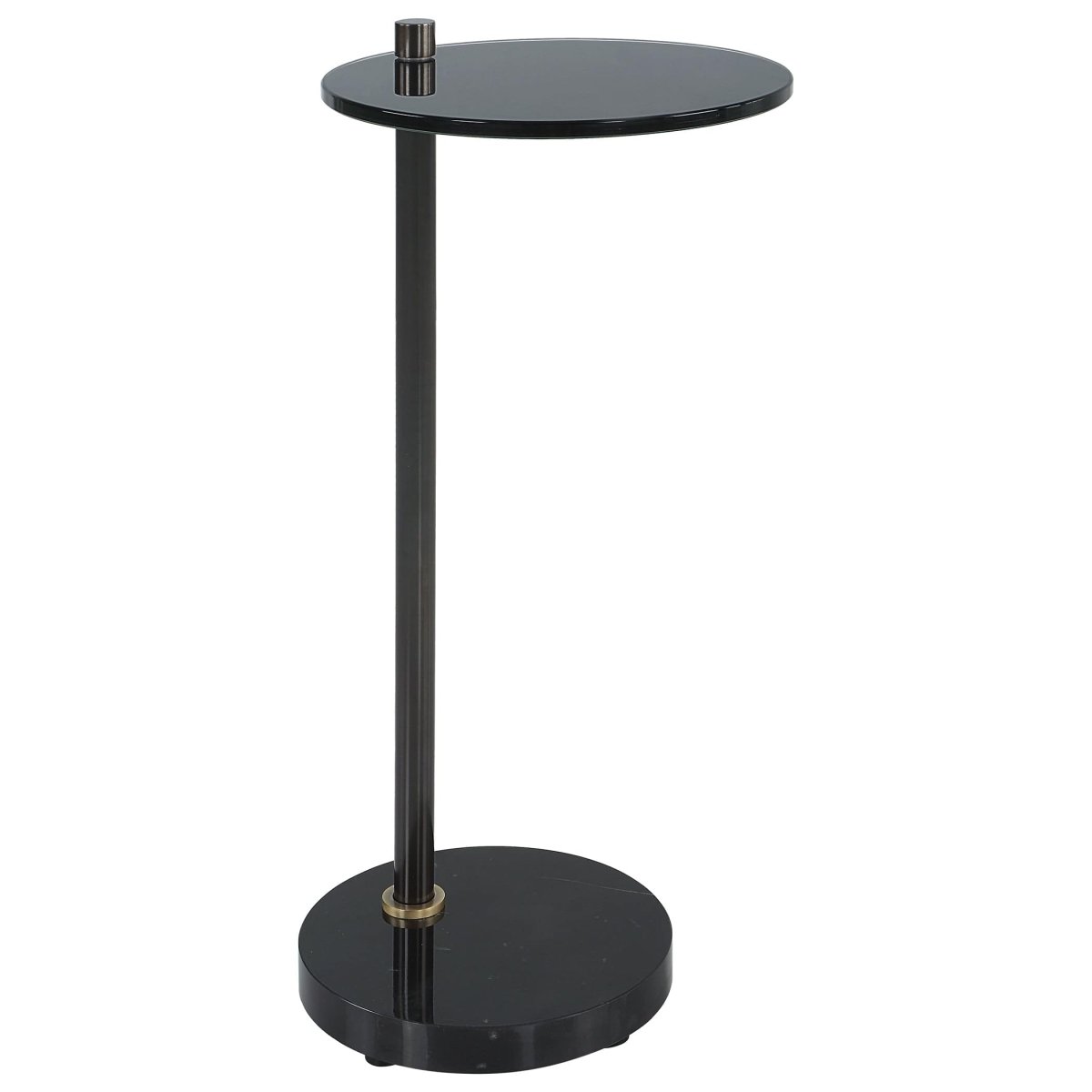 Steward Round Drink Table - Uttermost - Drink Tables by Modest Hut
