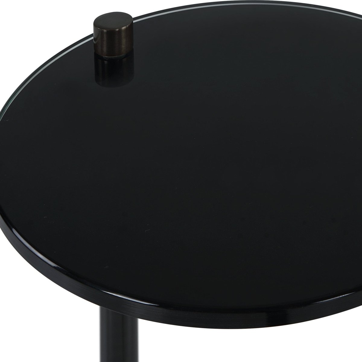 Steward Round Drink Table - Uttermost - Drink Tables by Modest Hut