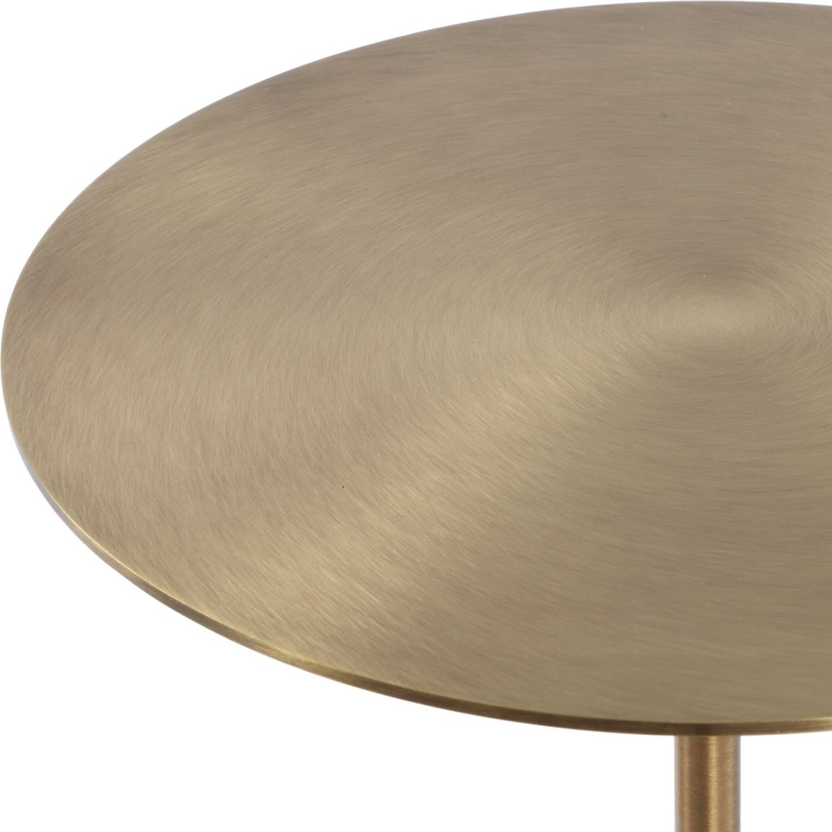 Verlin Brass Drink Table - Uttermost - Drink Tables by Modest Hut