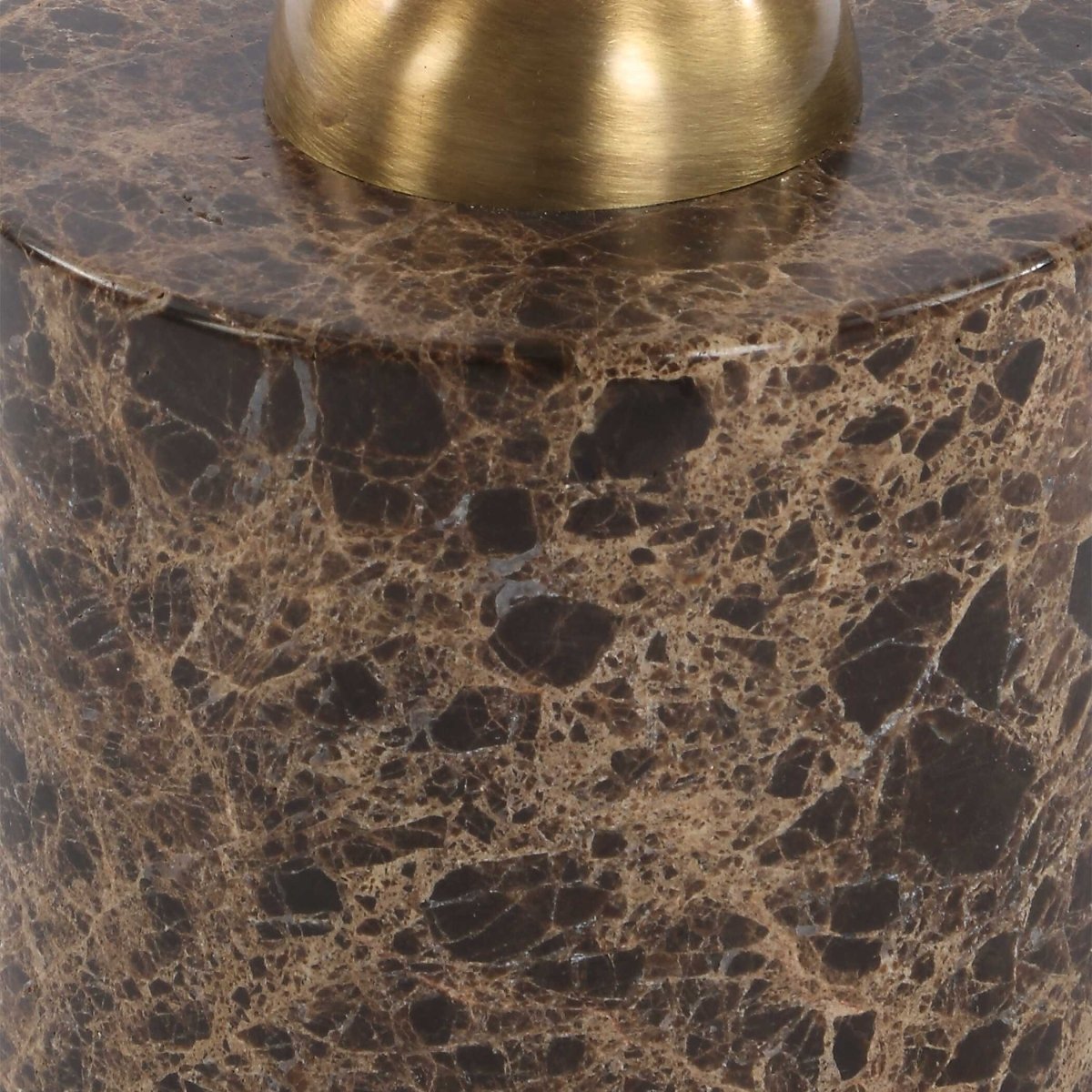 Verlin Brass Drink Table - Uttermost - Drink Tables by Modest Hut