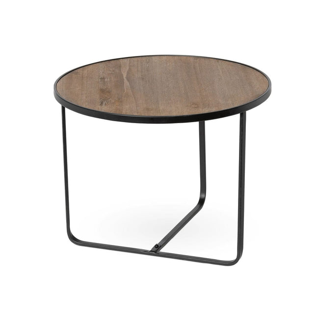 Wood and Iron Buffet Riser, Short - Park Hill - End Tables by Modest Hut