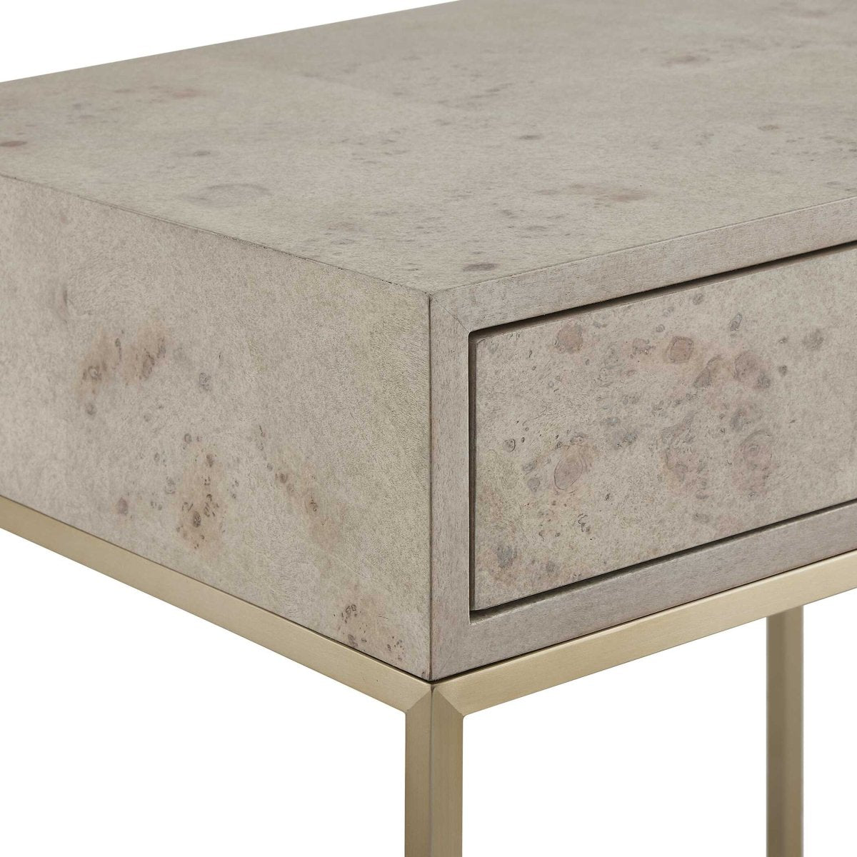 Pembrook Light Washed Side Table - Uttermost - End Tables by Modest Hut