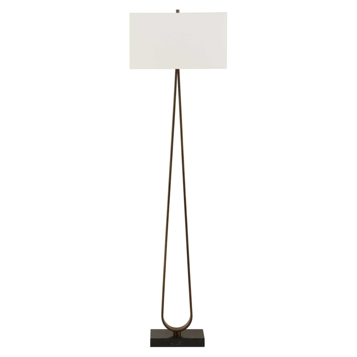Galloway Minimalist Bronze Floor Lamp - Uttermost - Floor Lamp by Modest Hut
