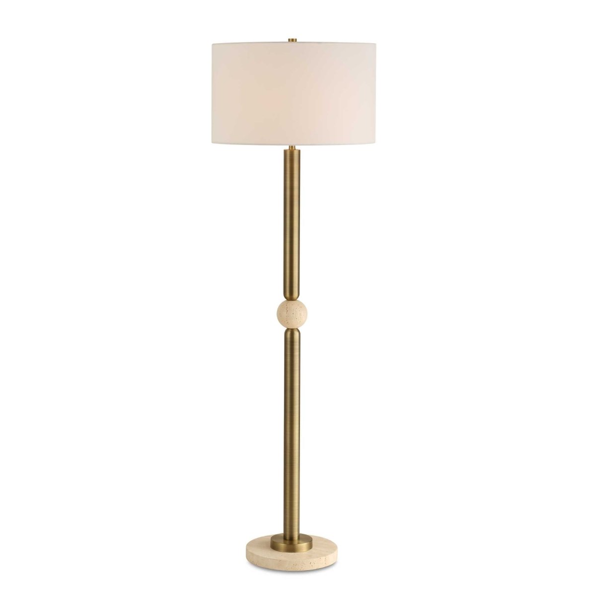 Hudson Gold Floor Lamp - Uttermost - Floor Lamp by Modest Hut