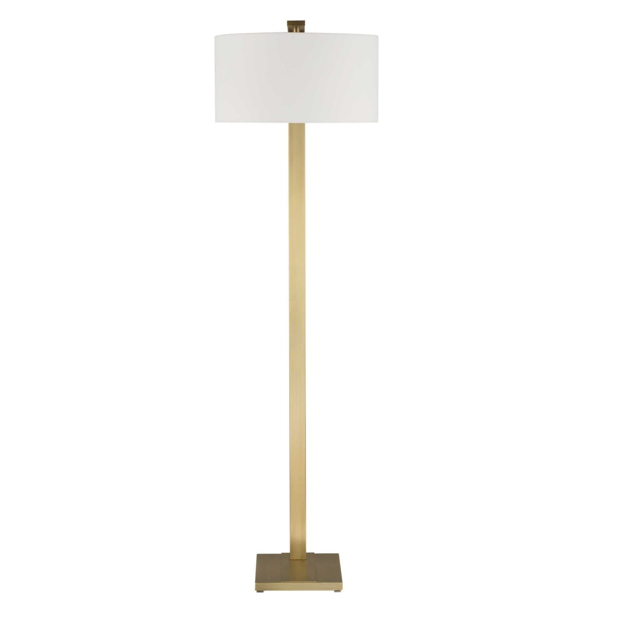 Laight Antique Brass Floor Lamp - Uttermost - Floor Lamp by Modest Hut