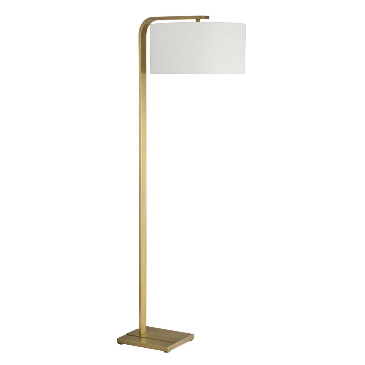 Laight Antique Brass Floor Lamp - Uttermost - Floor Lamp by Modest Hut