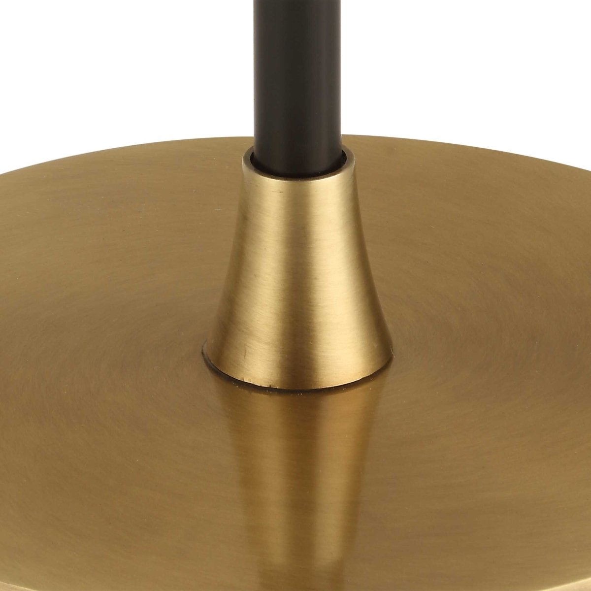 Stowe Satin Black Floor Lamp - Uttermost - Floor Lamp by Modest Hut