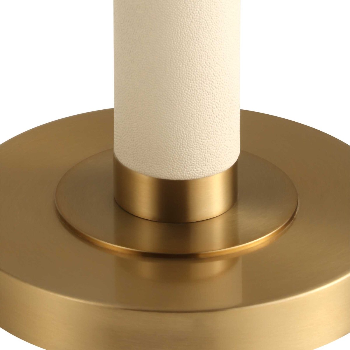 Wessex White Floor Lamp - Uttermost - Floor Lamp by Modest Hut