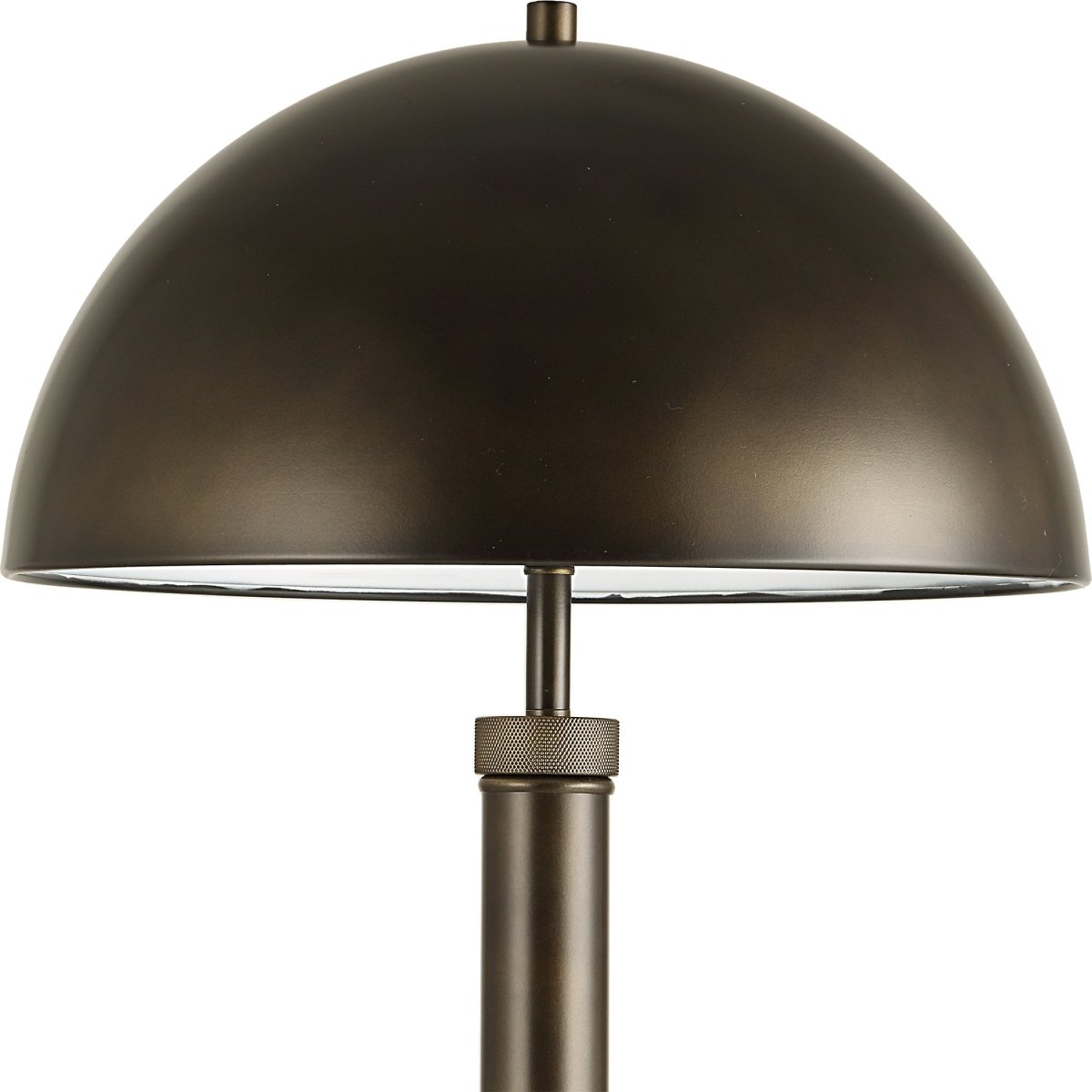 Dark Bronze Metal Floor Lamp with Knurling - Uttermost - Floor Lamps by Modest Hut