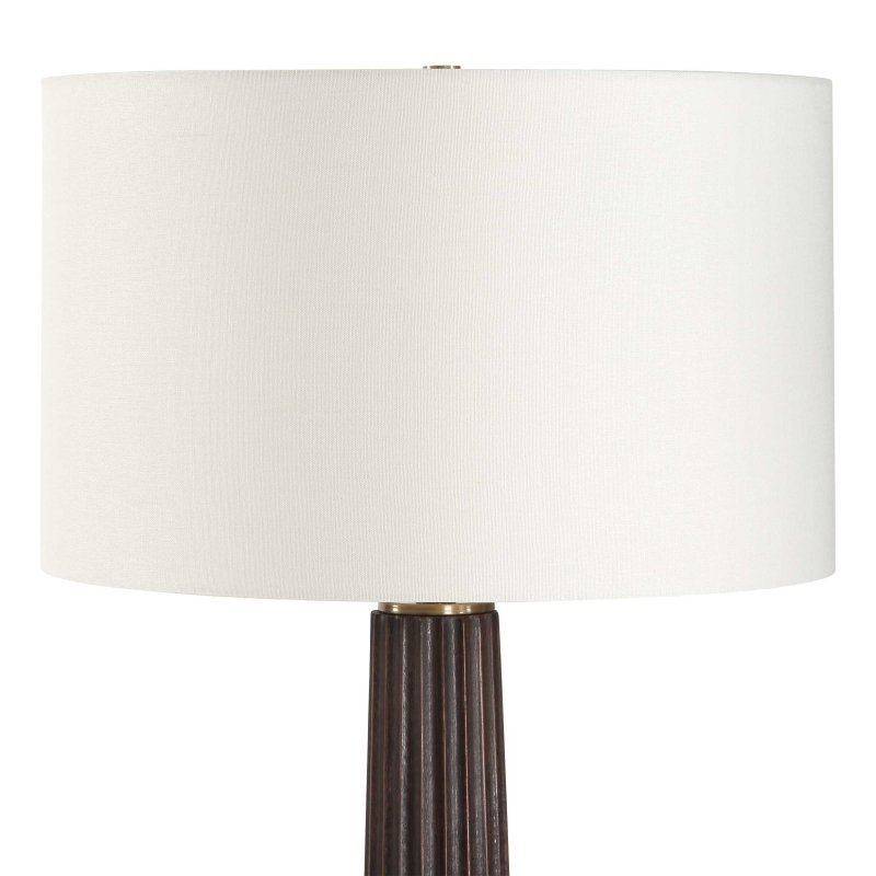 Forage Dark Oak Floor Lamp - Floor Lamps