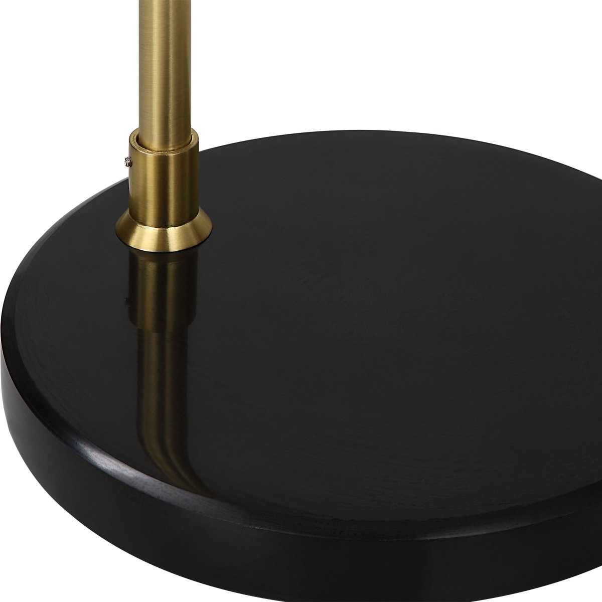 Gold Desk Lamp with Pivoting Shade - Uttermost - Floor Lamps by Modest Hut