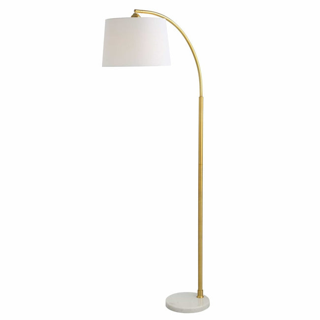 Metal Arc Gold Floor Lamp - Uttermost - Floor Lamps by Modest Hut