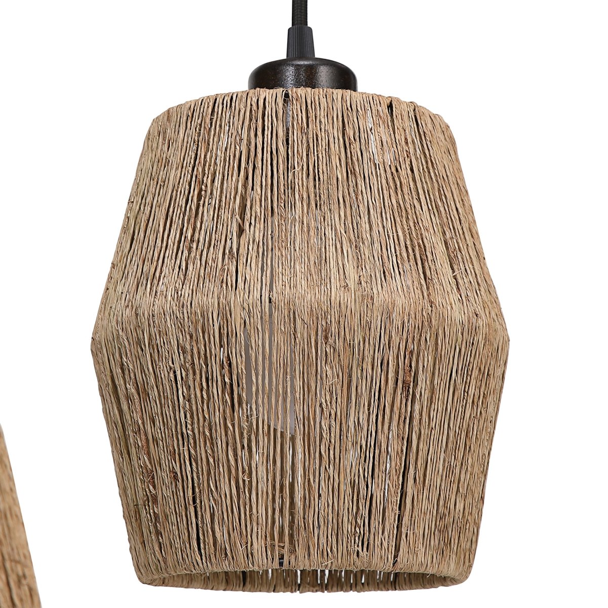 Oil Rubbed Bronze Floor Lamp with Rope Shades - Uttermost - Floor Lamps by Modest Hut