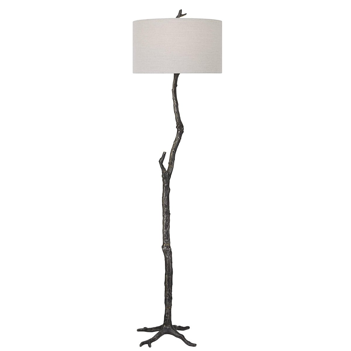 Spruce Rustic Floor Lamp - Uttermost - Floor Lamps by Modest Hut