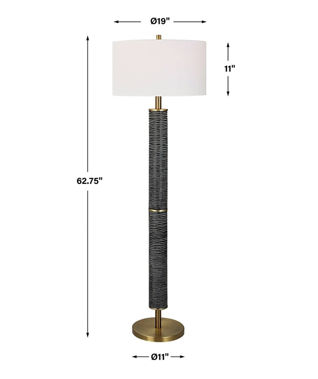 Summit Rustic Floor Lamp - Uttermost - Floor Lamps by Modest Hut