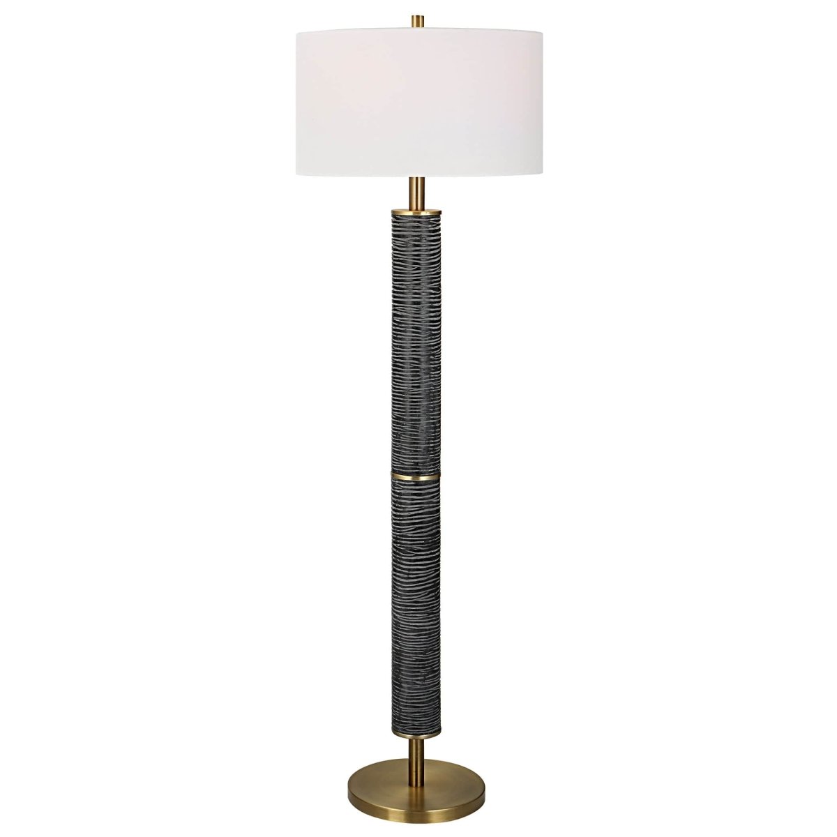 Summit Rustic Floor Lamp - Uttermost - Floor Lamps by Modest Hut