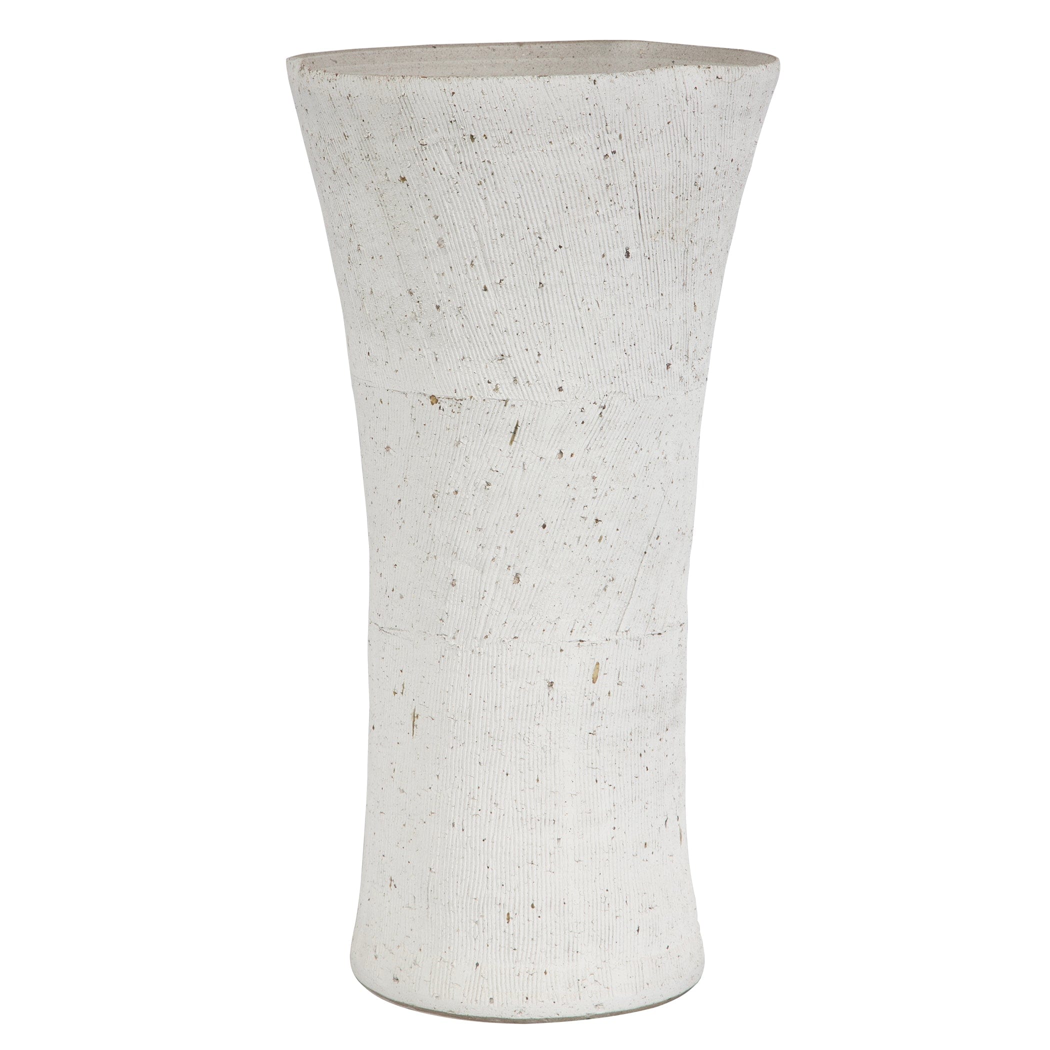 Floreana Tall White Vase Uttermost