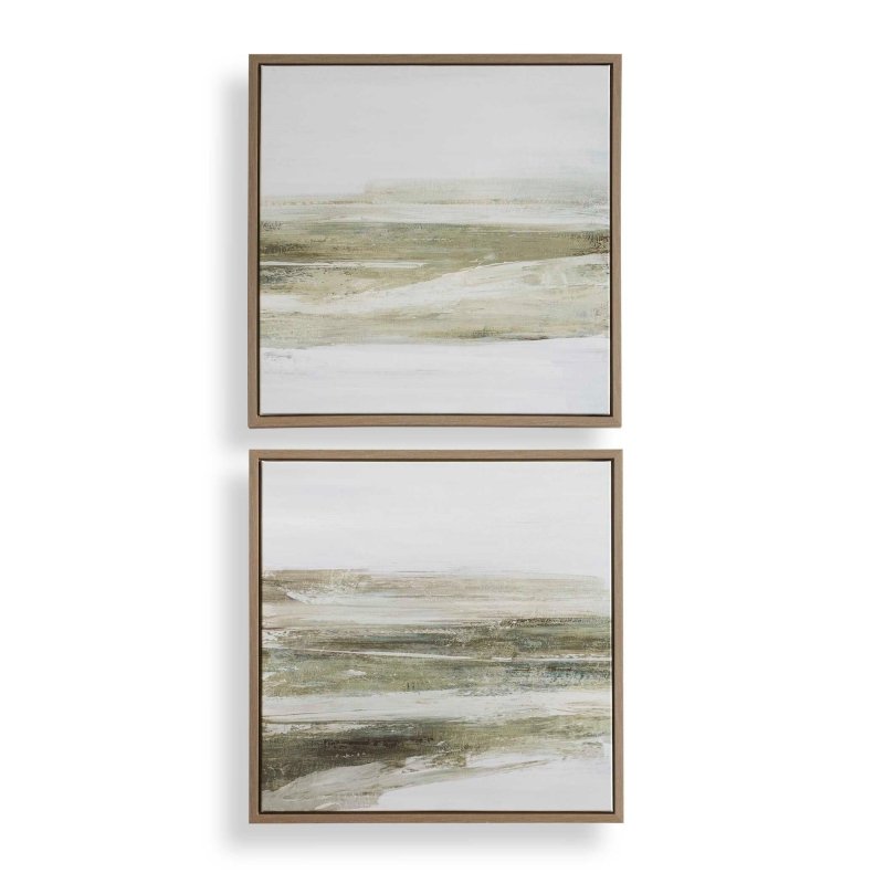 All Of A Sudden Framed Canvases Set/2 - Wall Art