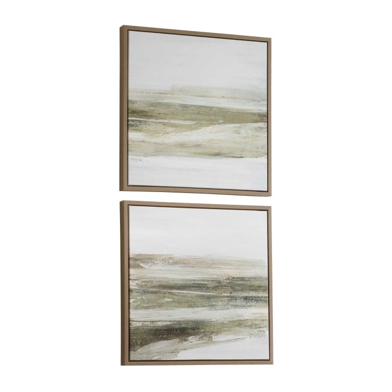 All Of A Sudden Framed Canvases Set/2 - Wall Art