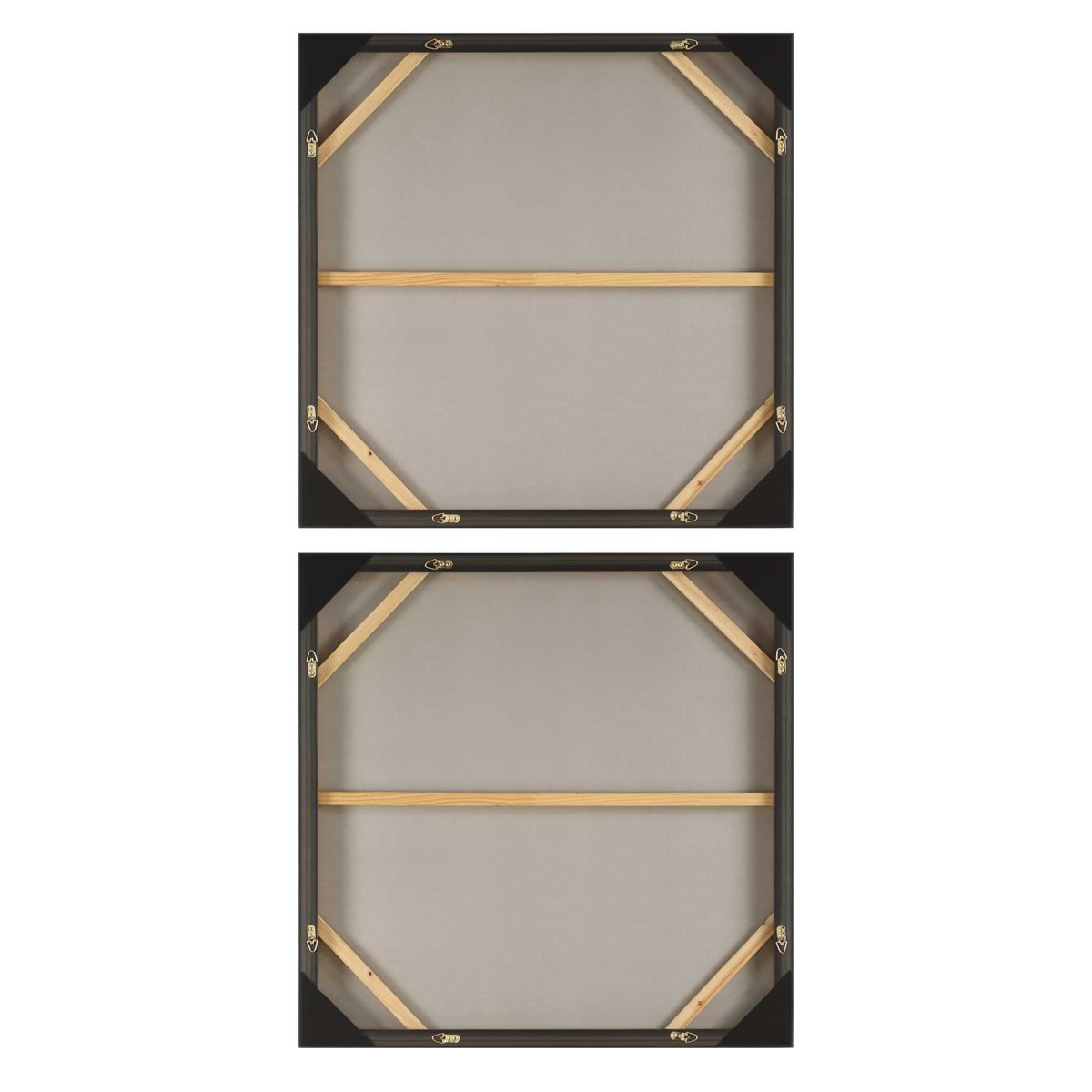 Characters Abstract Art Set/2 - Uttermost - Framed Canvas by Modest Hut