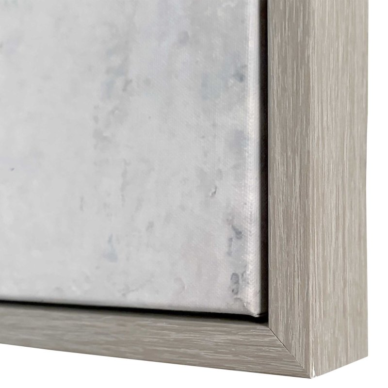 Find Me Here Abstract Framed Canvas Art - Wall Art