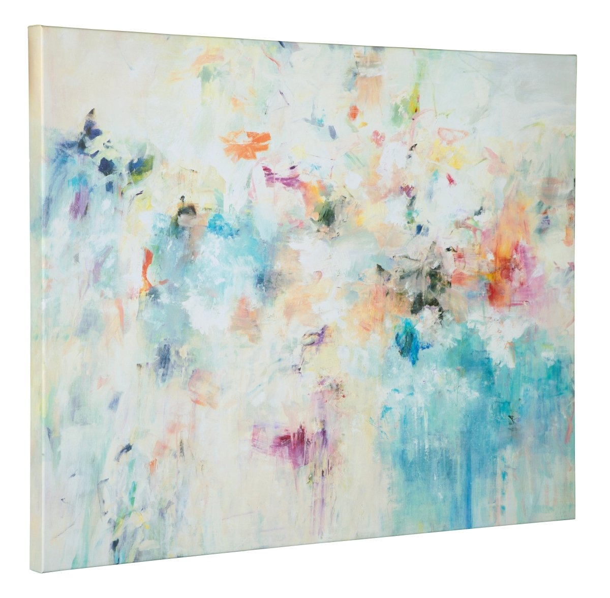 Floral Dreams Frameless Canvas Giclee - Uttermost - Framed Canvas by Modest Hut