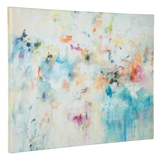 Floral Dreams Frameless Canvas Giclee - Uttermost - Framed Canvas by Modest Hut