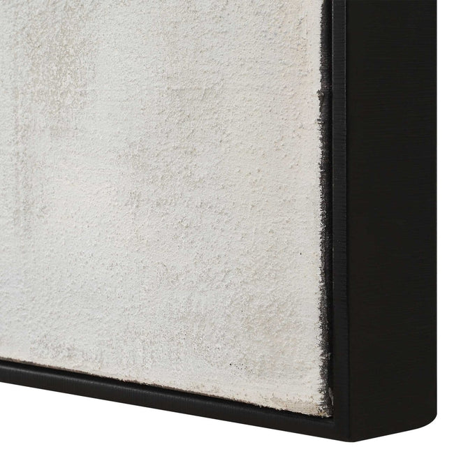 Folding Time Framed Abstract Art - Uttermost - Framed Canvas by Modest Hut