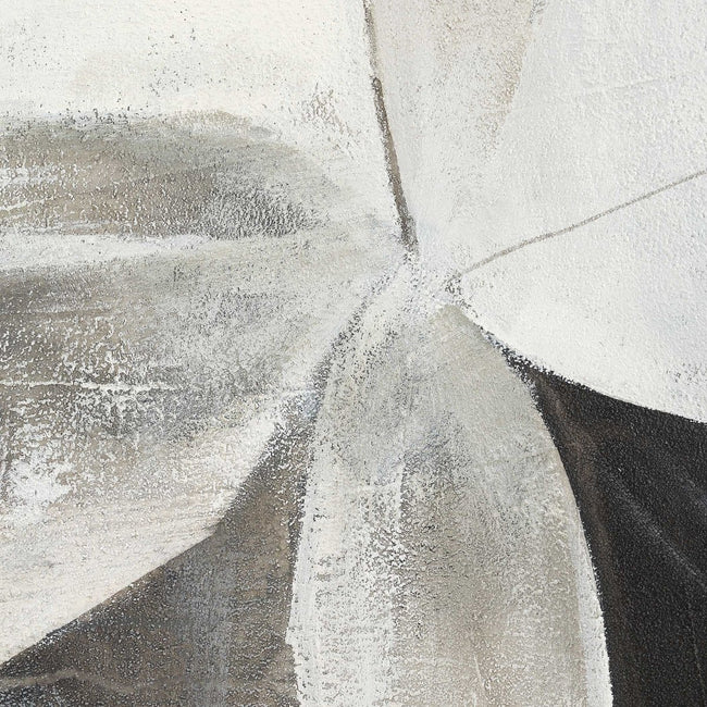 Folding Time Framed Abstract Art - Uttermost - Framed Canvas by Modest Hut