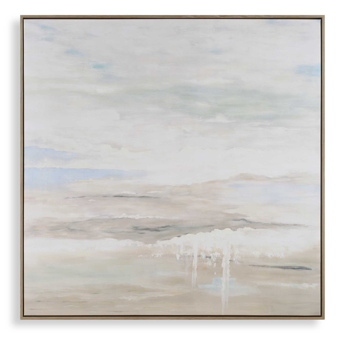 Gravity Abstract Landscape Art - Uttermost - Framed Canvas by Modest Hut
