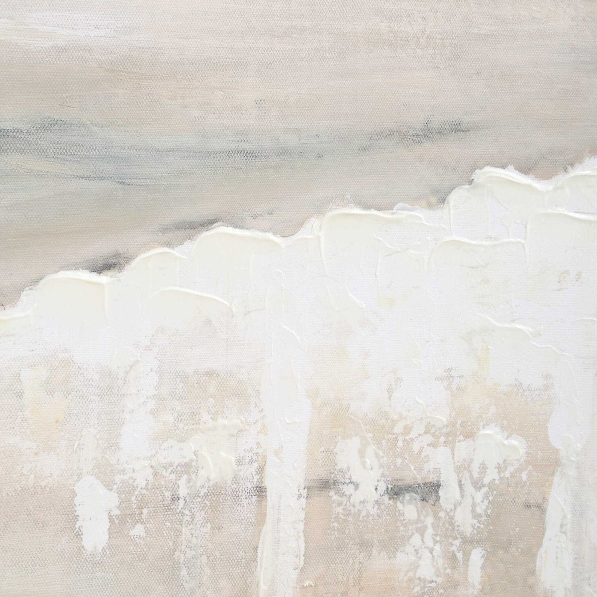 Gravity Abstract Landscape Art - Uttermost - Framed Canvas by Modest Hut