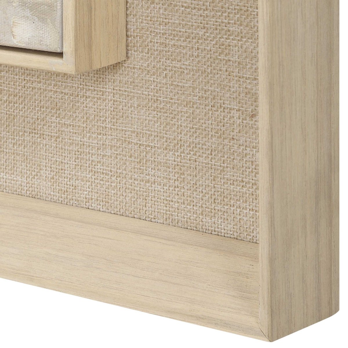 Hide & Seek Abstract Art - Uttermost - Framed Canvas by Modest Hut