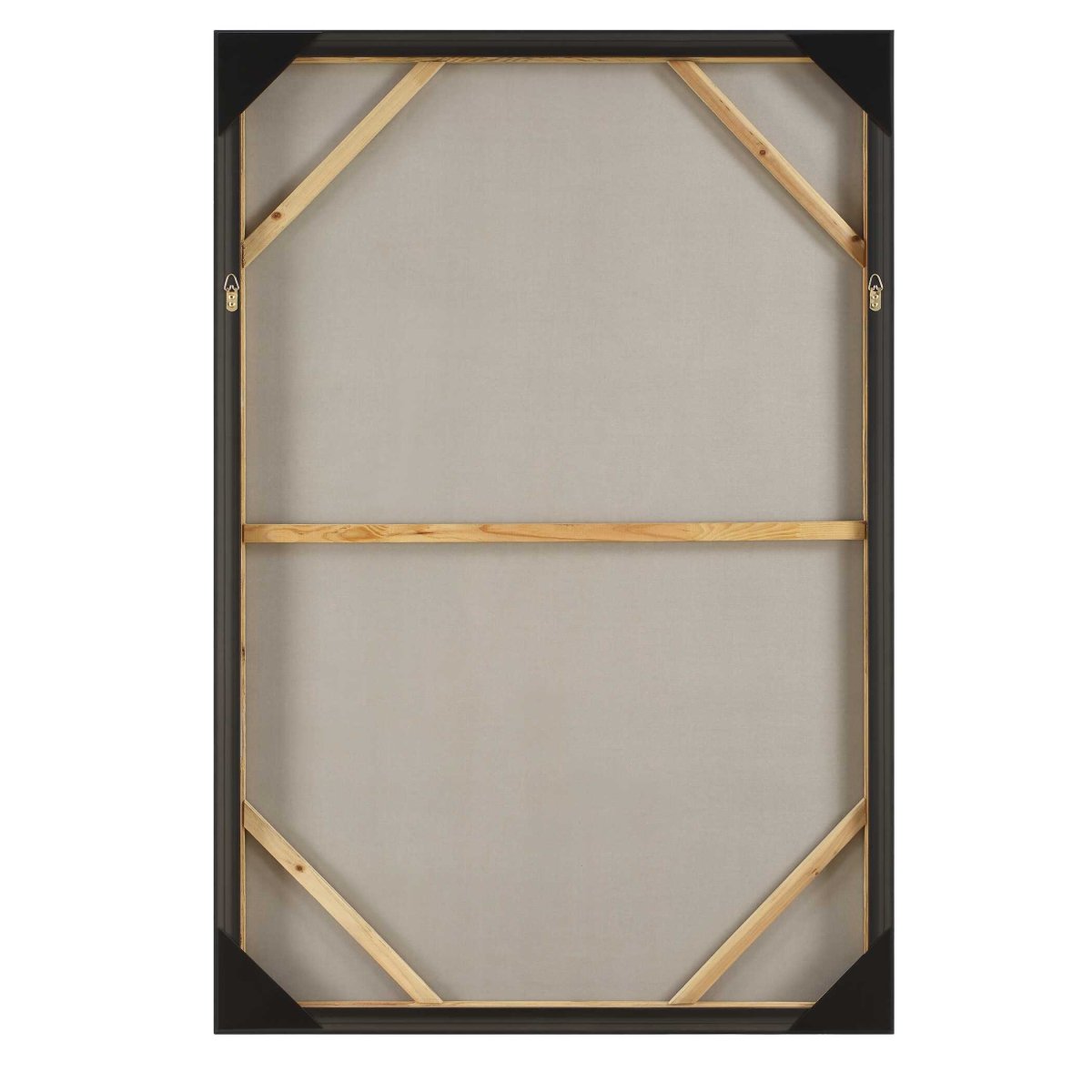 Hours In Silence Abstract Art - Uttermost - Framed Canvas by Modest Hut