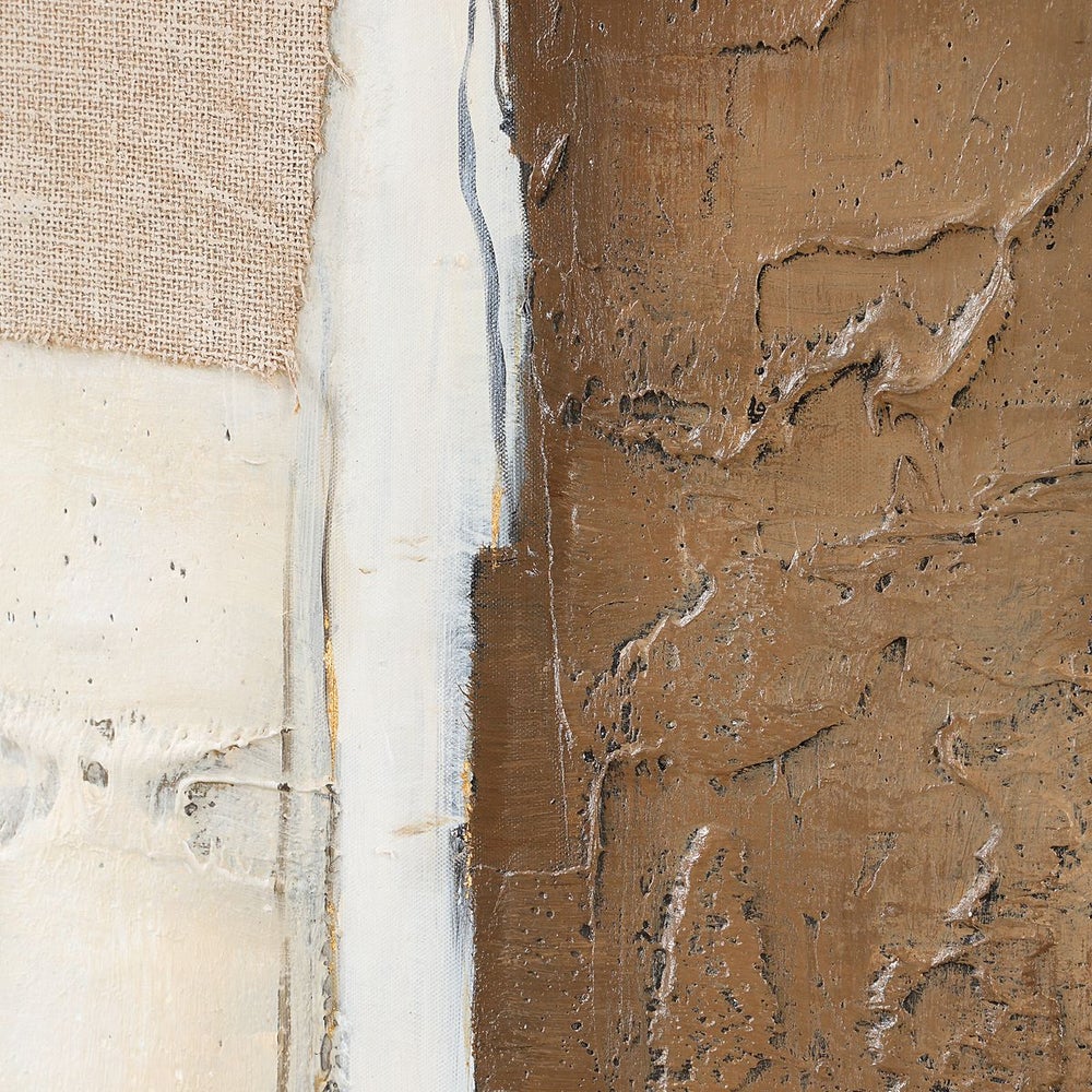 Interference Hand Painted Canvas - Uttermost - Framed Canvas by Modest Hut