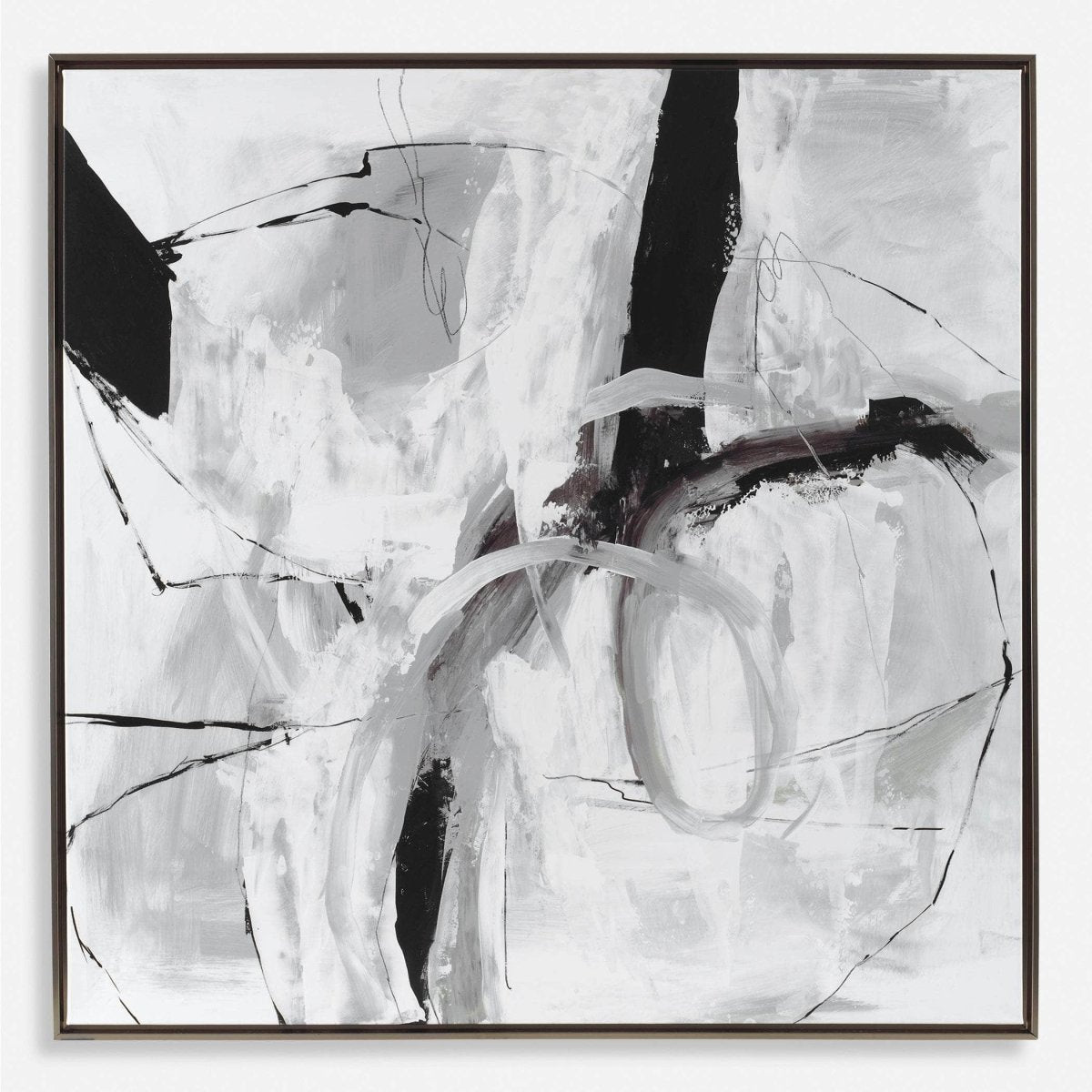 Looping Eternity Framed Canvas - Uttermost - Framed Canvas by Modest Hut