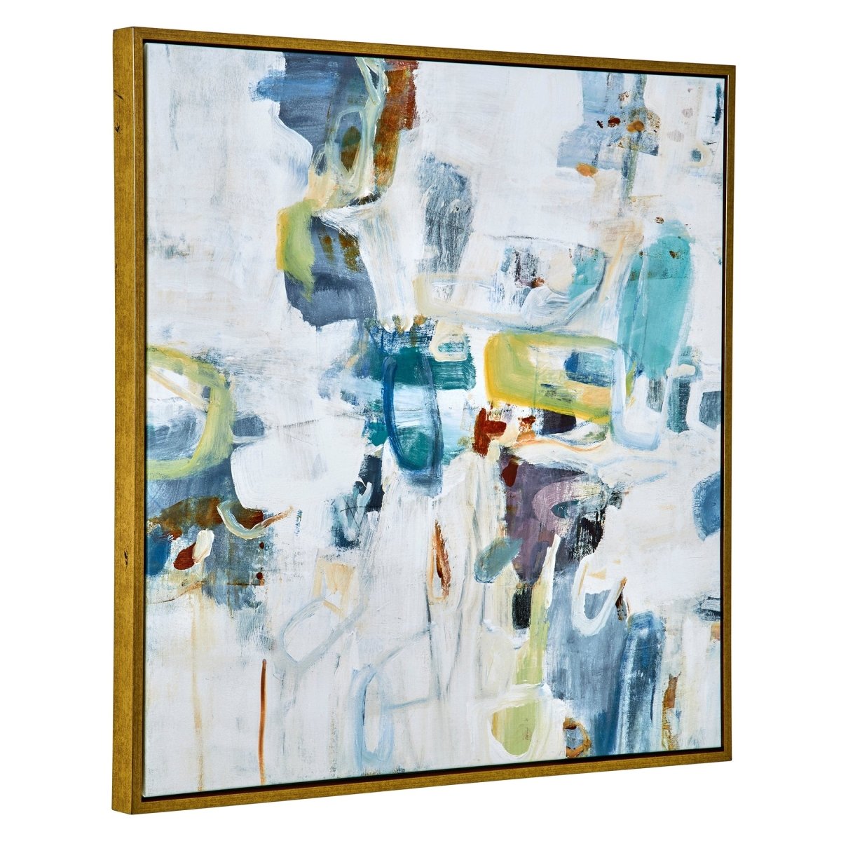 Rolling Onward Framed Abstract Art - Uttermost - Framed Canvas by Modest Hut