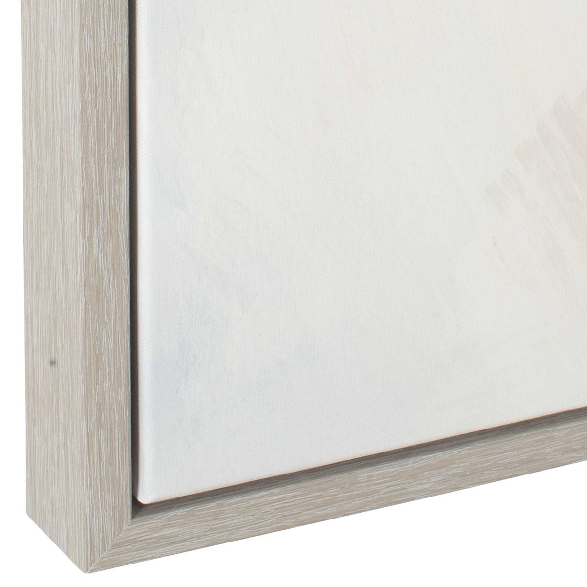 Simple Serenity Framed Abstract Art - Uttermost - Framed Canvas by Modest Hut