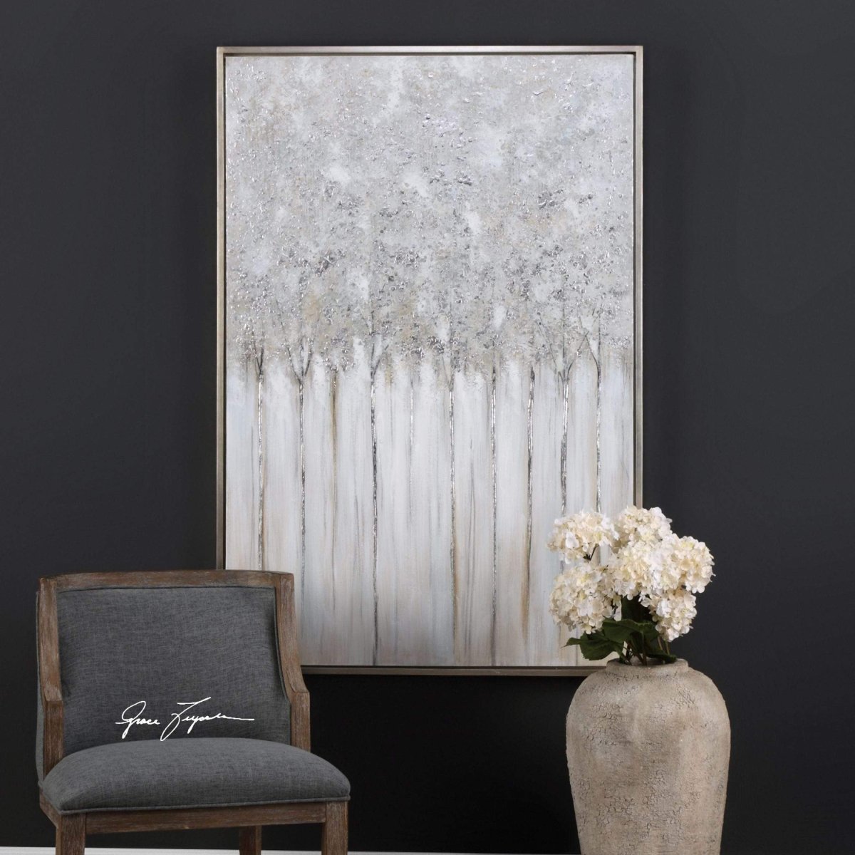Strength & Power Canvas - Uttermost - Framed Canvas by Modest Hut