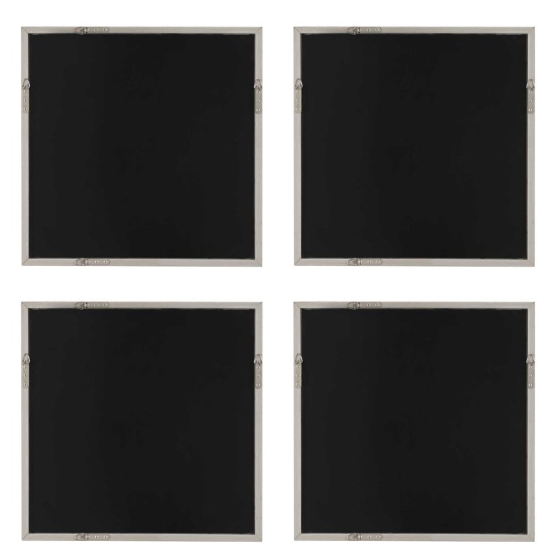 Studying Sepia Hand Painted Canvases Set/4 - Wall Art