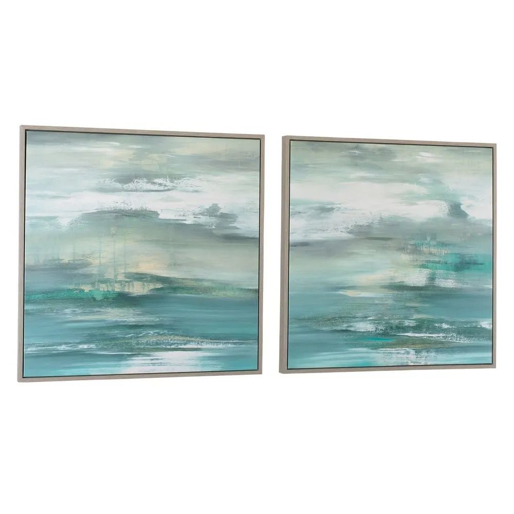Tranquil State Framed Canvas, Set of 2 - Uttermost - Framed Canvas by Modest Hut