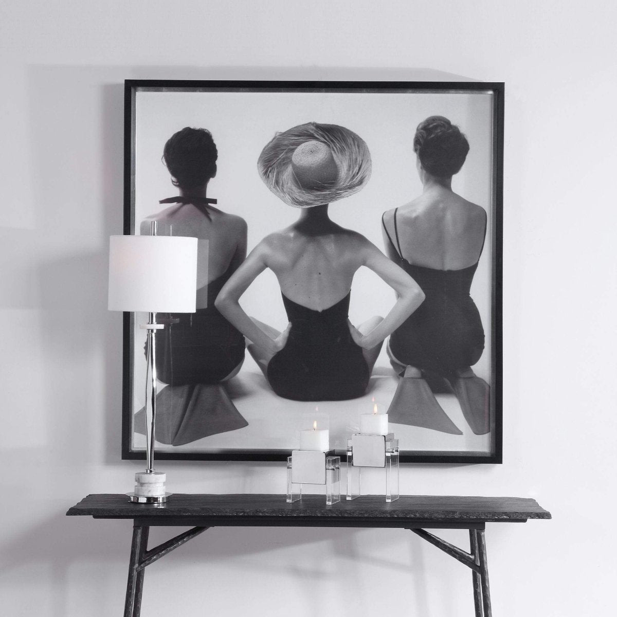 1959 Wall Art "Ladies' Swimwear" - Framed Prints Detail View 2 - Luxury Home Furnishing