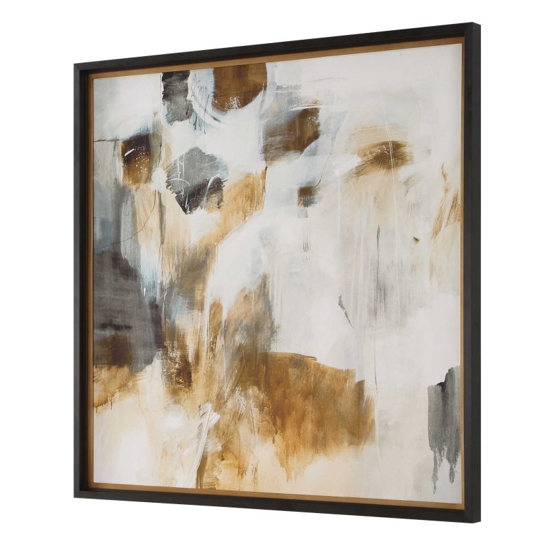 Ancient Story Framed Abstract Print - Wall Art