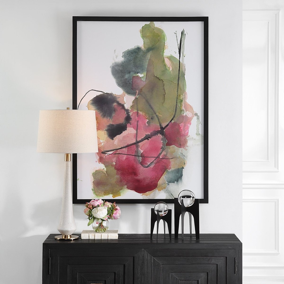 Euphoria Abstract Art Print - Uttermost - Framed Prints by Modest Hut