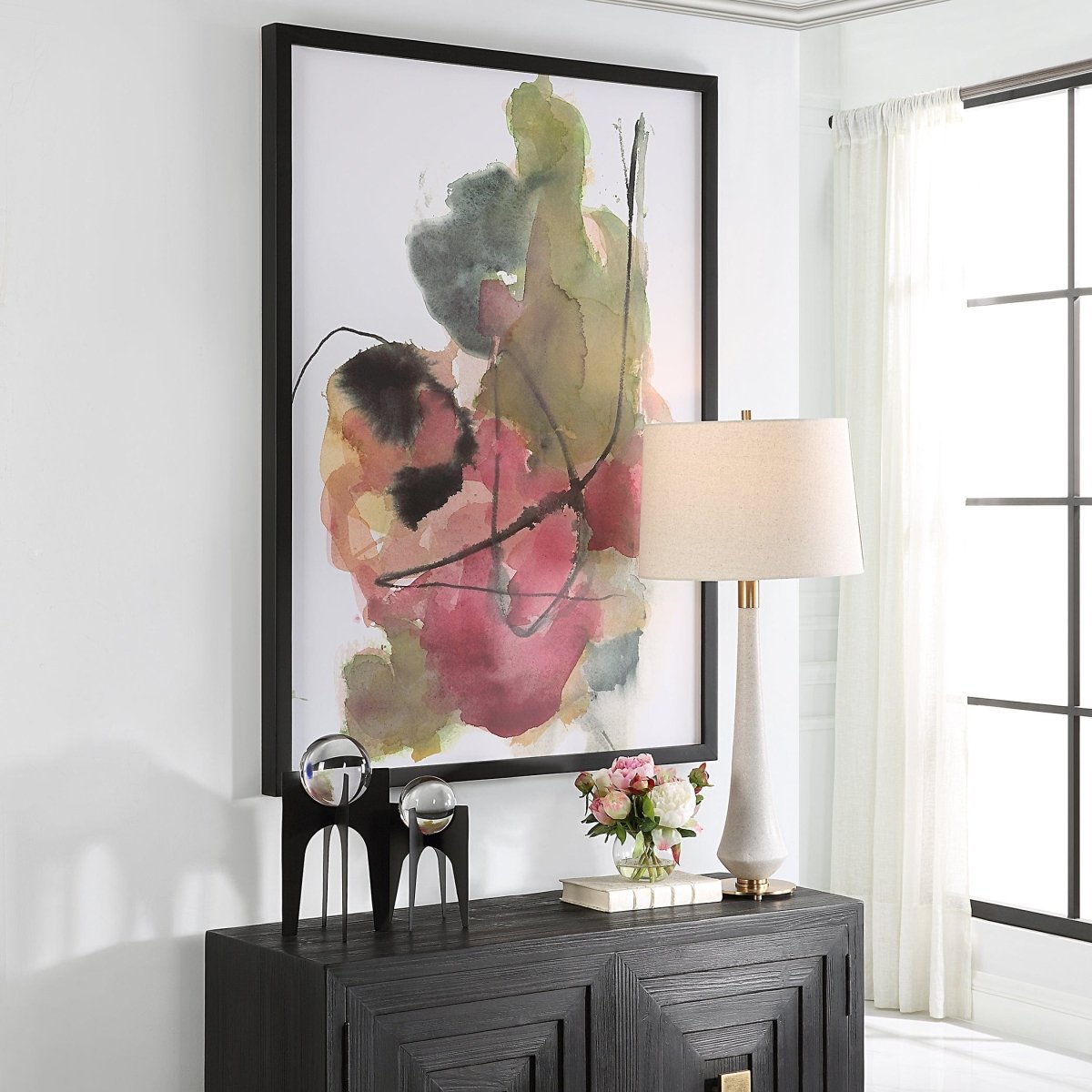 Euphoria Abstract Art Print - Uttermost - Framed Prints by Modest Hut