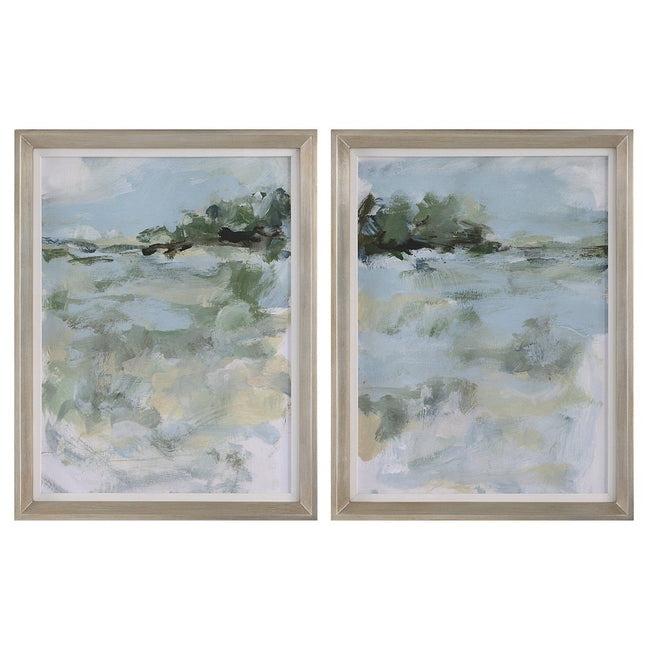 Far Away View Framed Prints, Set/2 - Uttermost - Framed Prints by Modest Hut