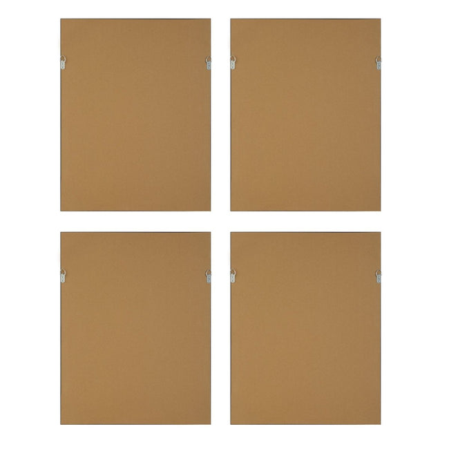 Florals On Black Framed Prints, Set/4 - Uttermost - Framed Prints by Modest Hut