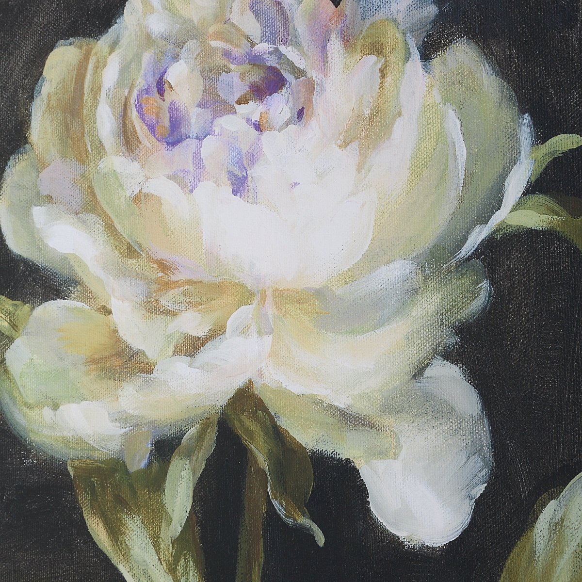 Florals On Black Framed Prints, Set/4 - Uttermost - Framed Prints by Modest Hut