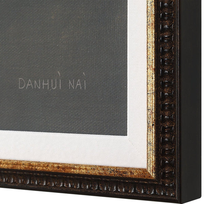 Florals On Black Framed Prints, Set/4 - Uttermost - Framed Prints by Modest Hut