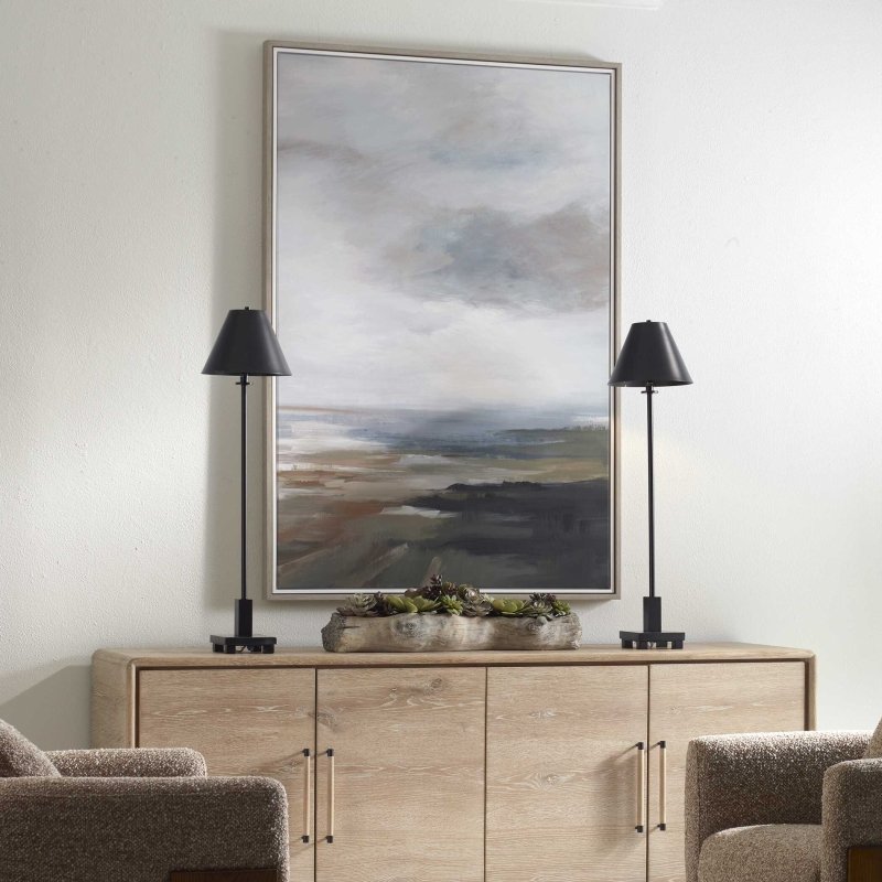 Lowlands Framed Landscape Print - Wall Art